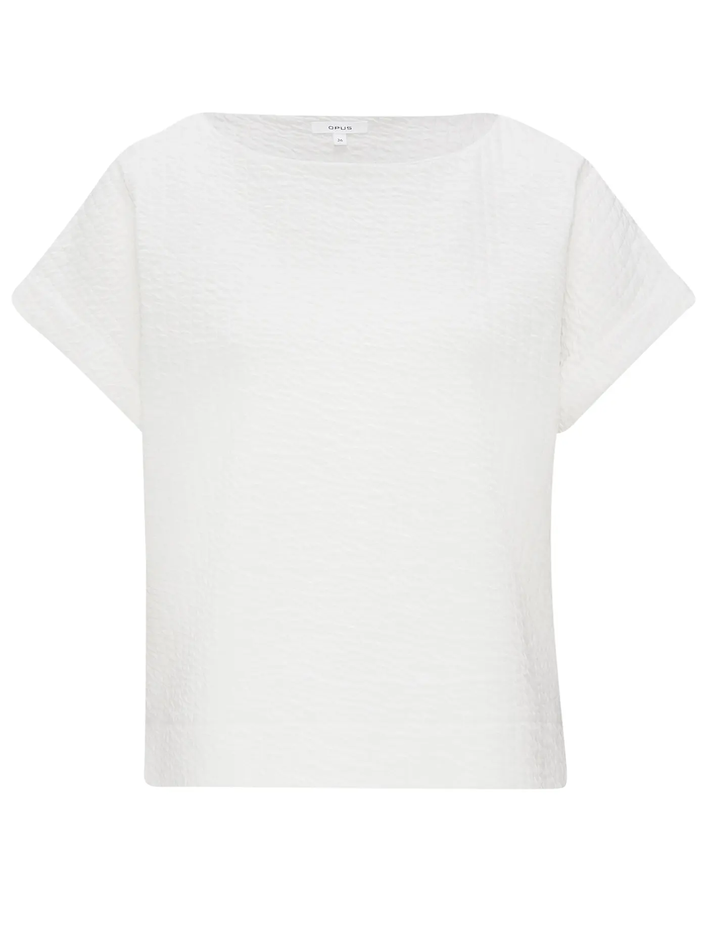 OPUS | T-Shirt GOMO | weiss